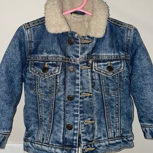 Sherpa Lined Denim Jacket